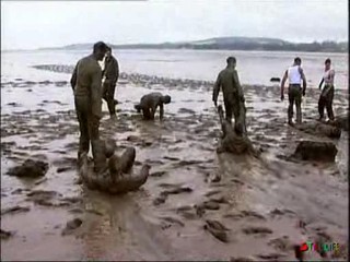 Blue Peter mud scene