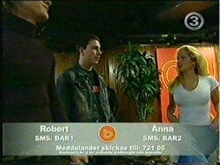 Three girls get wet on a TV show