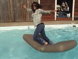 Brook's first pool session (MK test)