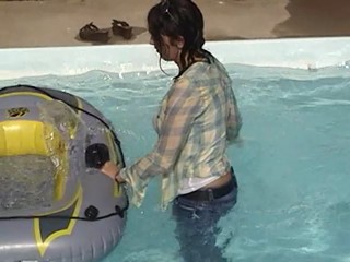 Brook's first pool session (MK test)