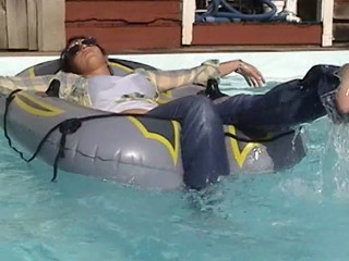 Brook's first pool session (MK test)