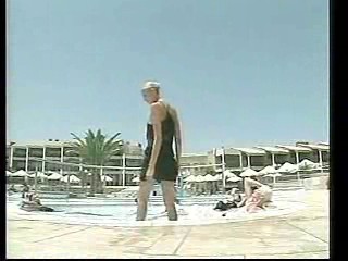 Proinos Kafes: wet clothing fashion show