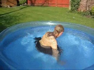 WetMar - Satin shirt & Satin long skirt.