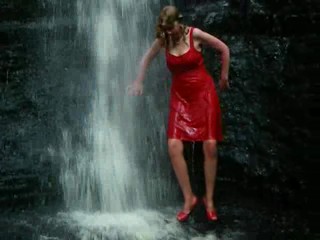 Wetmar at a Welsh waterfall