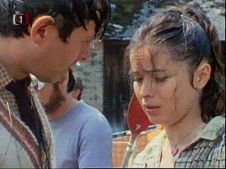 Early 80's  movie with sinking canoe