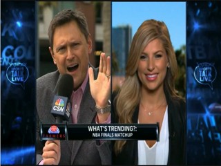 Yahoo Sports Talk NBA Finals bet