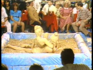 Mud wrestling