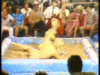 Mud wrestling